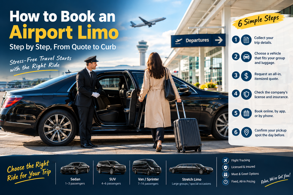 How to Book an Airport Limo: Step-by-Step Guide (2026)